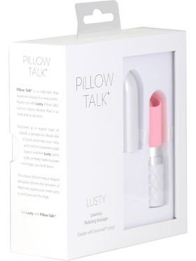 Pillow Talk: Lusty, Luxurious Flickering Massager