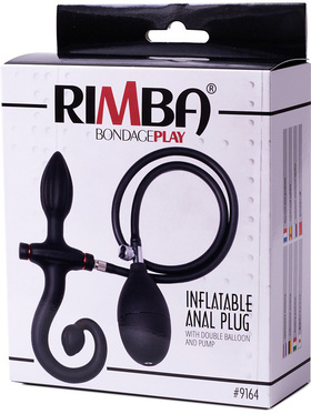 Rimba: Inflatable Anal Plug with Handle and Pump