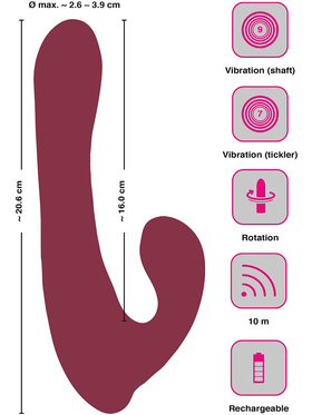 JAVIDA: RC Rotating Rabbit Vibrator