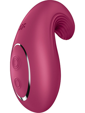 Satisfyer: Dipping Delight, Lay-on Vibrator, rød