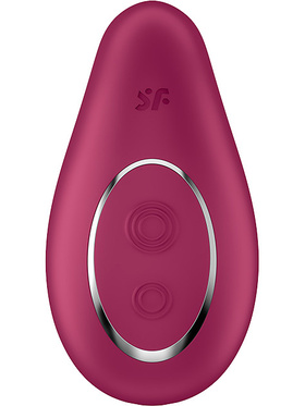 Satisfyer: Dipping Delight, Lay-on Vibrator, rød