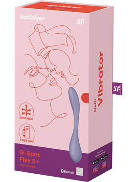 Satisfyer Connect: G-Spot Flex 5+, Multi Vibrator, lilla