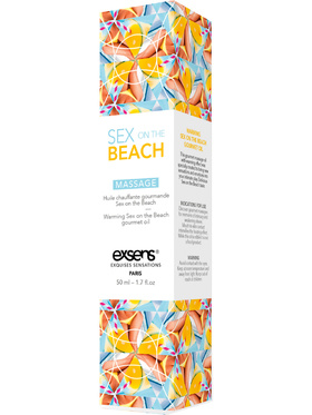 Exsens: Warming Massage Oil, Sex On The Beach, 50 ml