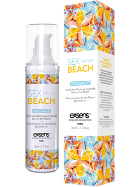 Exsens: Warming Massage Oil, Sex On The Beach, 50 ml