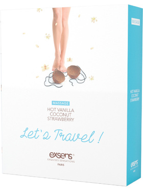 Exsens: Let's Travel Gift Set, Massage Oils, 3 x 30 ml