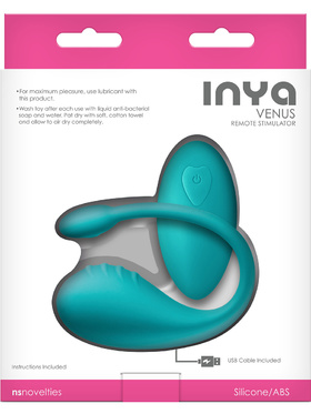 NSNovelties: Inya Venus, Remote Stimulator, turkis