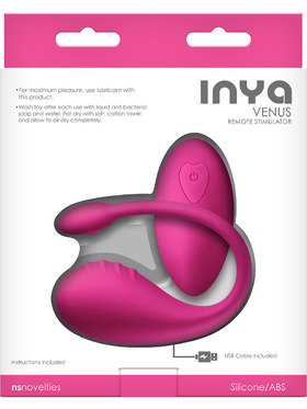 NSNovelties: Inya Venus, Remote Stimulator, rosa