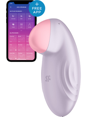 Satisfyer Connect: Tropical Tip, Lay-on Vibrator, lilla