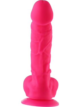 Hismith: KlicLok Silicone Dildo, 21 cm, rosa