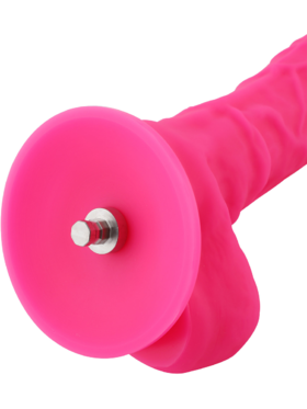 Hismith: KlicLok Silicone Dildo, 21 cm, rosa