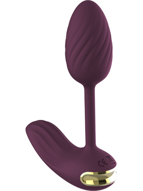 Dream Toys: Essentials, Flexible Wearable Vibrating Egg, lilla