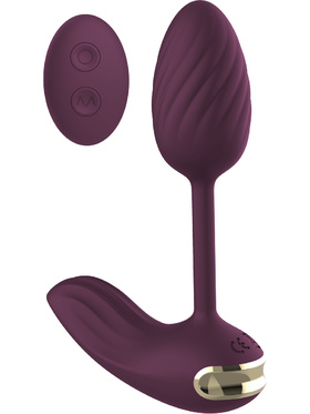 Dream Toys: Essentials, Flexible Wearable Vibrating Egg, lilla