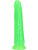 RealRock: Glow in the Dark Realistic Dildo, 15.5 cm, grønn