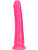 RealRock: Glow in the Dark Realistic Dildo, 15.5 cm, rosa