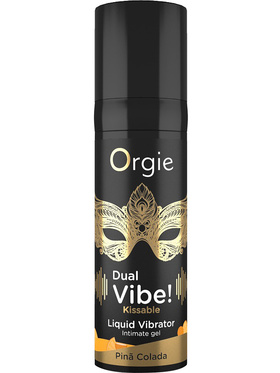 Orgie: Dual Vibe! Liquid Vibrator Gel, Pina Colada, 15 ml