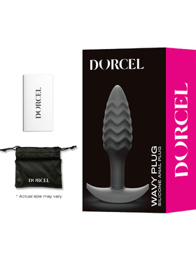 Dorcel: Wavy Plug, Silicone Anal Plug