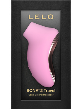 LELO: Sona 2 Travel, Sonisk Klitorisvibrator, rosa