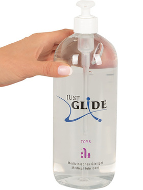 Just Glide: Toy, Vannbasert Glidemiddel, 1000 ml