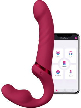 Lovense: Lapis, Bluetooth Vibrating Strapless Strap-on Dildo