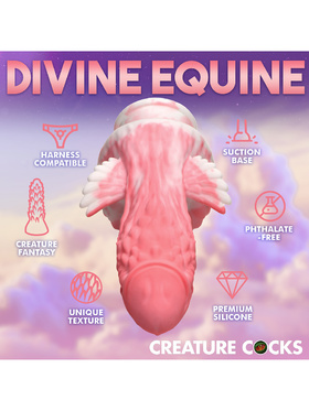 Creature Cocks: Pegasus Pecker, Winged Silicone Dildo