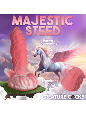 Creature Cocks: Pegasus Pecker, Winged Silicone Dildo