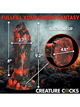 Creature Cocks: Grim Reaper, Silicone Dildo