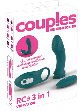 Couples Choice: RC 3-in-1 Vibrator