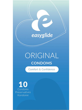 EasyGlide: Original Condoms, 10 stk