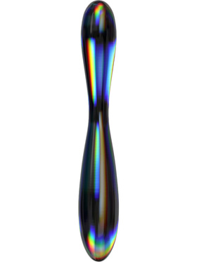 LoveToy: Twilight Gleam Glass Dildo, Double Delight