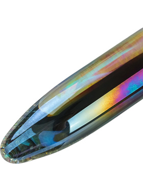 LoveToy: Twilight Gleam Glass Dildo, Prism Glass