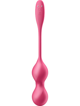 Satisfyer Connect: Love Birds 2, Vibrating Kegel Balls, rosa