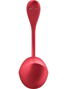 Satisfyer Connect: Shiny Petal, Wearable Vibrator, rød