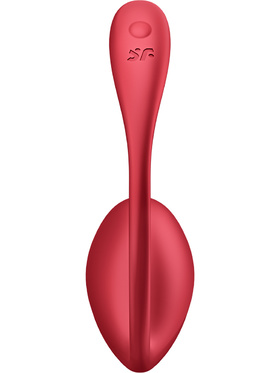 Satisfyer Connect: Shiny Petal, Wearable Vibrator, rød