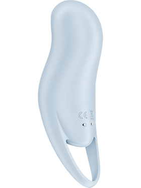 Satisfyer: Pocket Pro 1, Double Air Pulse Vibrator, blå