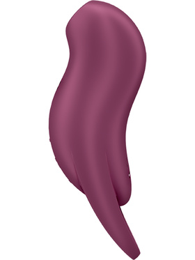 Satisfyer: Pocket Pro 1, Double Air Pulse Vibrator, rød