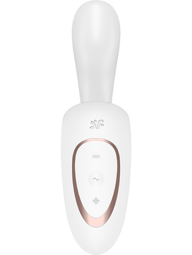 Satisfyer: G for Goddess 1, Rabbit Vibrator, hvit