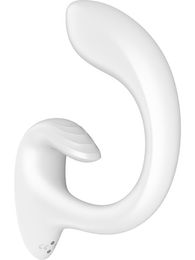 Satisfyer: G for Goddess 1, Rabbit Vibrator, hvit