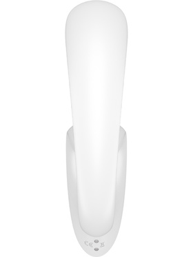 Satisfyer: G for Goddess 1, Rabbit Vibrator, hvit