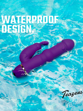 Teazers: Silicone Rabbit Vibrator, lilla