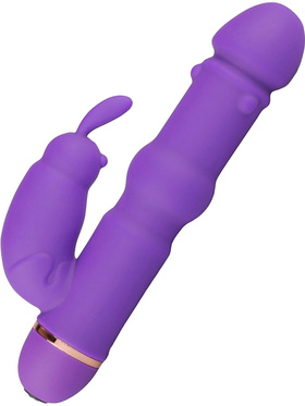 Teazers: Silicone Rabbit Vibrator, lilla