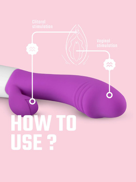 Teazers: Realistic Rabbit Vibrator, lilla