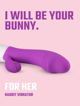 Teazers: Realistic Rabbit Vibrator, lilla