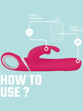 Teazers: Rotating & Vibrating Rabbit Vibrator