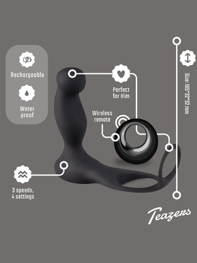 Teazers: Cock & Ball Ring Prostate Vibrator