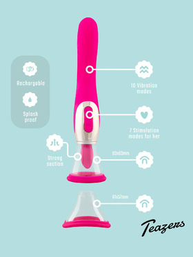 Teazers: Pleasure Pump with G-spot Vibrator