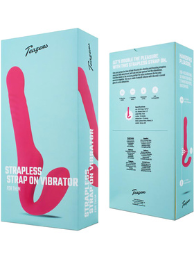 Teazers: Strapless Strap-On Vibrator, rosa