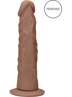 RealRock Skin: Realistic Dildo, 27 cm, brun