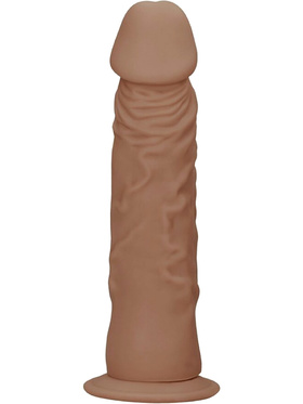 RealRock Skin: Realistic Dildo, 27 cm, brun