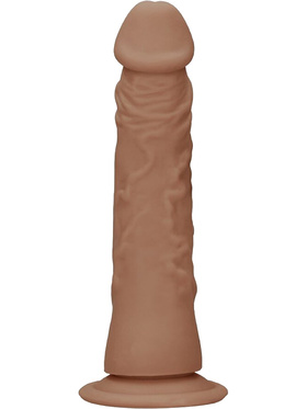 RealRock Skin: Realistic Dildo, 19 cm, brun