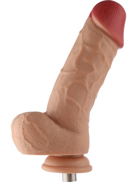 Auxfun: Realistic Thick Dildo 3XLR Attachment, 22 cm